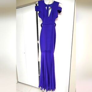 BCBGMaxAzria Purple Prom Dress